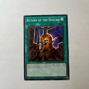 Return of the Duelist (card) DUAD-EN071 Duelist's Advance 1st Edition